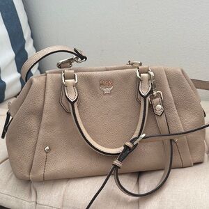 MCM Tan Leather Women's Bag
